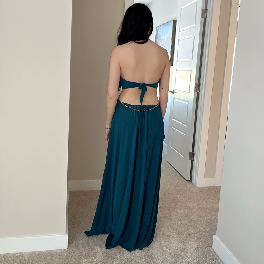 NWT House of CB Cut-Out Maxi Dress - Picture 3 of 7